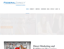 Tablet Screenshot of feddirect.com